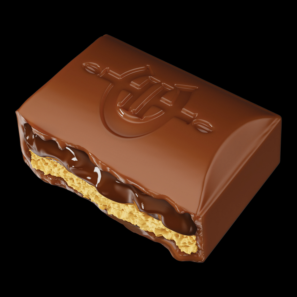 3D Illustration Chocolate