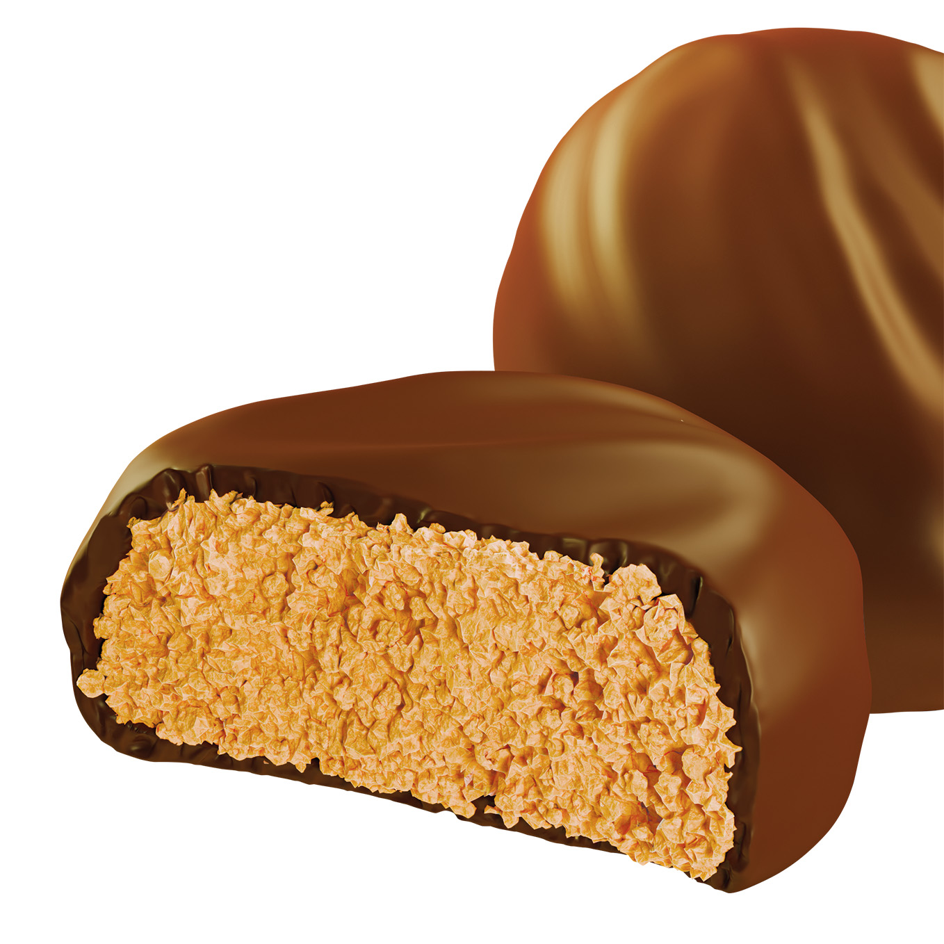 Chocolate-Covered Cookie Illustration