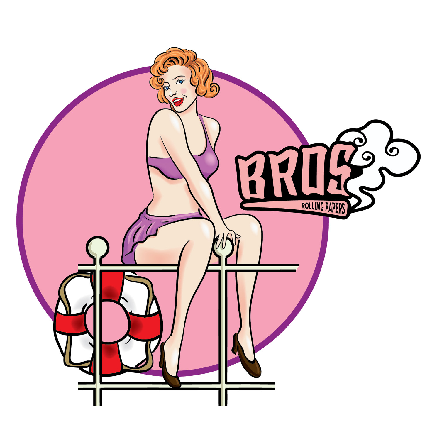 Pinup Vector Illustration